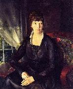 George Wesley Bellows Emma at the Window